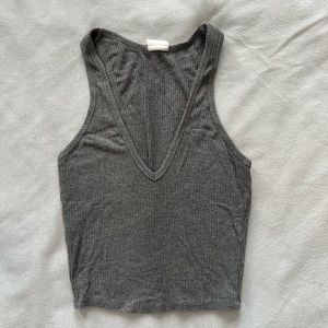 Ribbed tank top